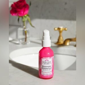 NEW Heritage Store Rosewater & Glycerin Hydrating Soothing Gel Cream